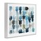 Stupell Industries Ocean Inspired Abstract Tiles Framed Giclee Art